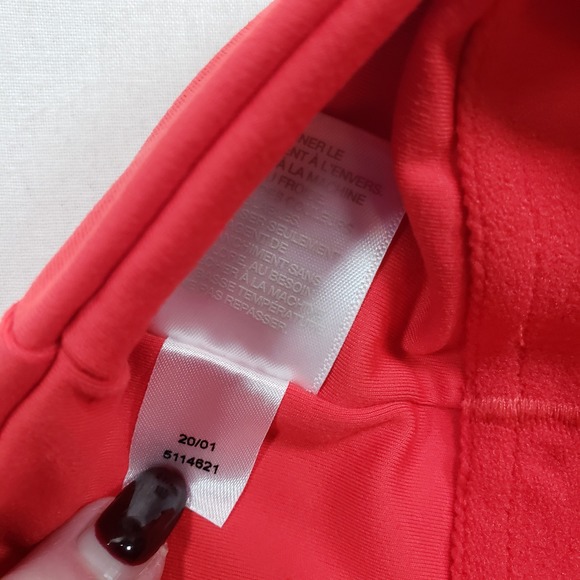 Zella‎ Racerback Coral Red Sports Bra Athletic Tank Top Size XS - Picture 4 of 8